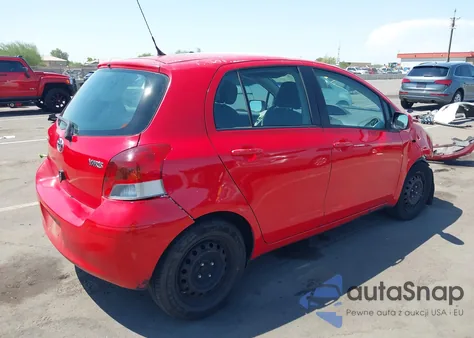 2011 Toyota Yaris z USA, uszkodzony, nr VIN JTDKT4K38B5332157